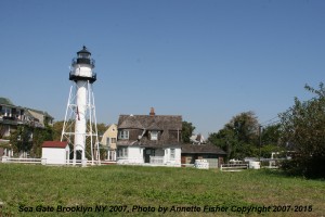 sea gate light house - sea gate brooklyn ny annette fisher